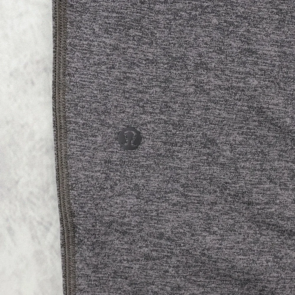 New Lululemon Soft Jersey Jogger Men Large Gray Heathered Slim Tapered M5BBYS